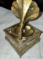 Vintage Music Box Gramaphone