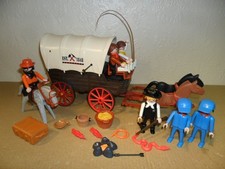 PLAYMOBIL WESTERN PIONEERS WAGON See Description (Cowboys,Accessories,ACW) 