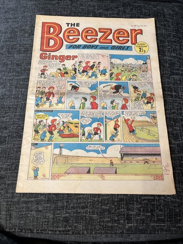 Beezer comic 809 17 july - comic,