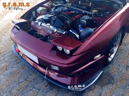 Carbon splitter bumper lip - splitter, /