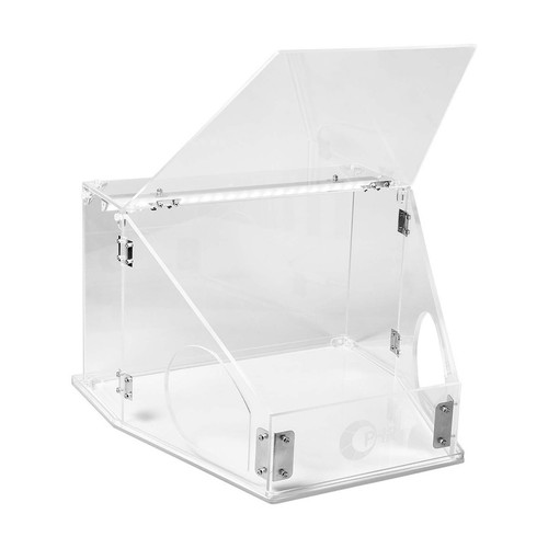 Acrylic grinding dust box - dust,