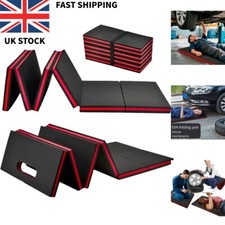 Garage Folding Mechanics Mat 3in1 Kneeling Lying Cushion 116x40cm 25mm Thick Pad