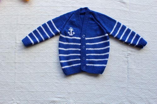 Hand knitted baby clothes - hand,
