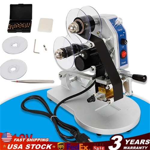 Manual hot foil stamping - hot,