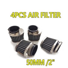 4x Motorcycle Cold Air Filter