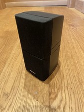 One Bose Lifestyle Acoustimass Surround Sound Cube Speaker Black 