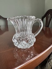 Vintage Bagley Creamer Glass