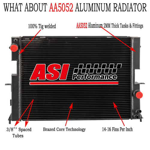 3row aluminium radiator - 3row,
