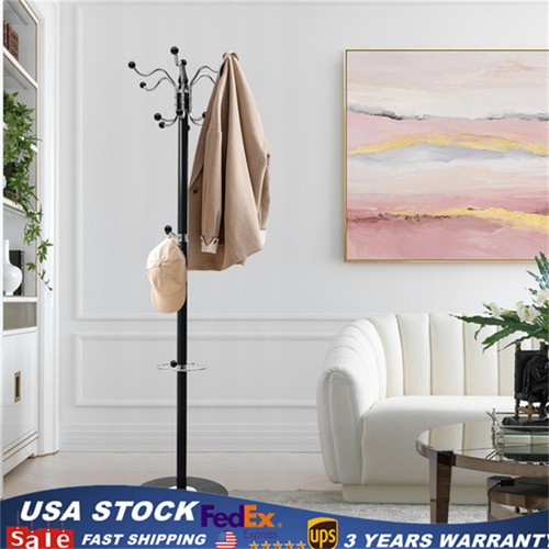 Coat rack hat - coat,