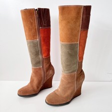 Vintage Y2K Patchwork Wedge