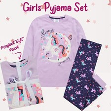 Kids Girls Pyjama Set Cotton