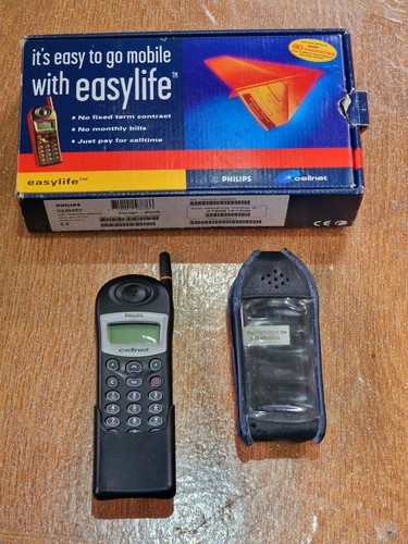 Vintage philips cellnet slide - vintage,