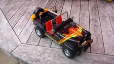 New Bright plastic SAND EAGLE Renegade JEEP in good condition.