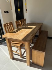 Dining table 6 seat - 3 chairs