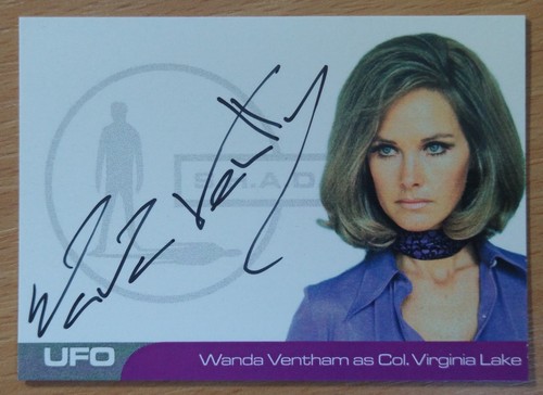 Ufo series autograph - 2, card