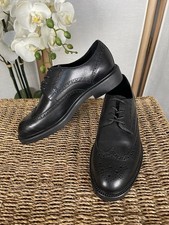 Vagabond black leather lace up