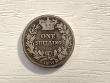 William IV One Shilling coin