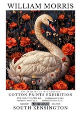 william morris A4 size birds