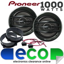 AUDI TT MK2 2007-14 Pioneer 1000 Watts 3 Way Front Door Car Speakers Upgrade Kit