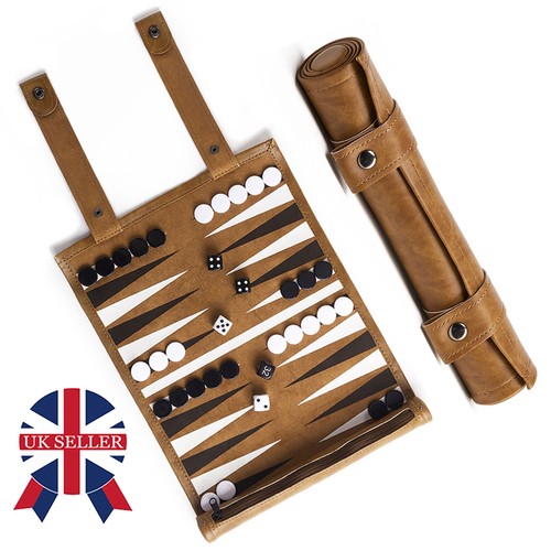 Travel backgammon set roll - travel, roll-up