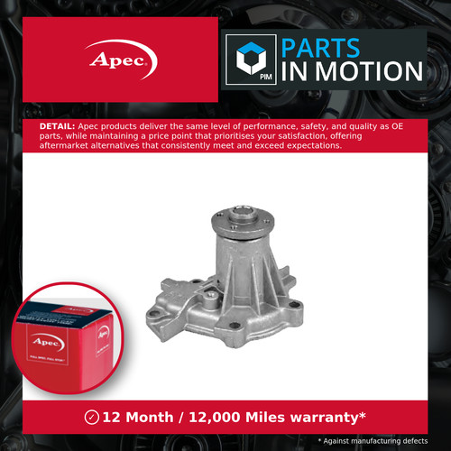 Water pump fits daihatsu - fits,