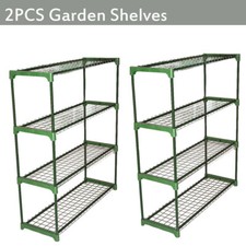 Greenhouse staging shed - x,