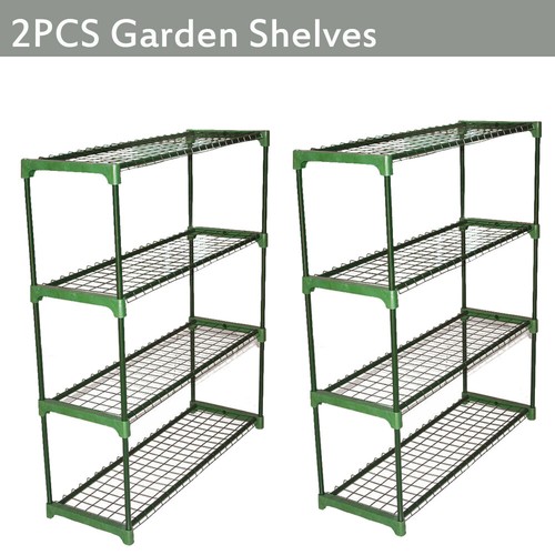 Greenhouse staging shed - x,