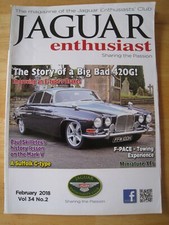 JAGUAR ENTHUSIAST MAGAZINE FEB