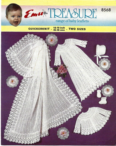 Vintage baby shawl - coat, boots