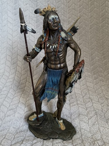 Sculpture native american - sculpture, of