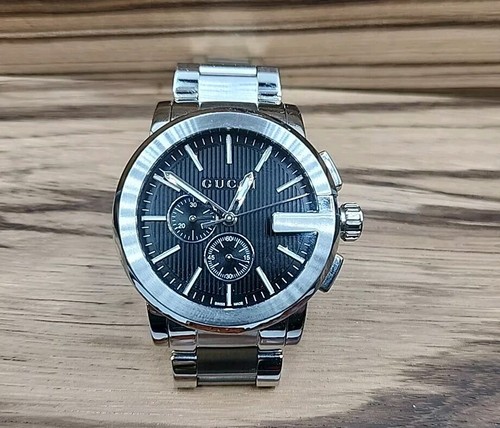 Gucci chrono black dial - gucci,