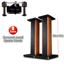 Wooden Speaker Stands 2 Pack