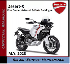 Ducati Desert X Workshop Service Repair Manual 2023 on USB