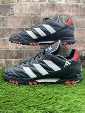 Vintage Adidas Predator Quantro 1998 TF Astro Football Boots Size 12 RARE