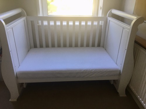 Boori sleigh royale cot - sleigh, bed