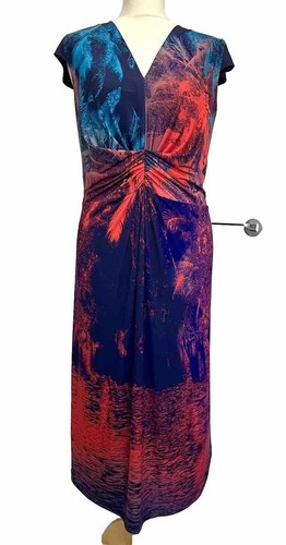 Coast red print ruched - coast,