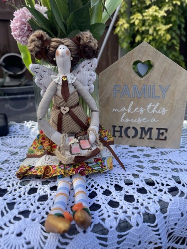 Handmade tilda doll - 🍰,