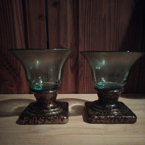 Gothic heavy gilded glass - gothic,
