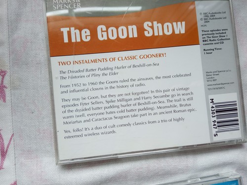 Bbc comedy goon show batter - comedy-,