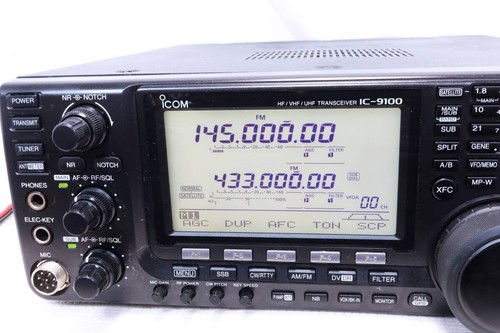 Icom 9100 vhf - hf/vhf/uhf, all