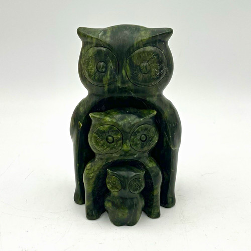 Extra large green jade - large, nesting