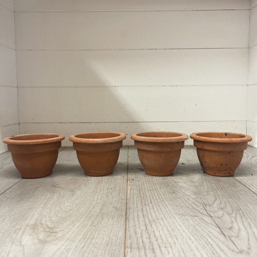 Vintage terracotta pots - vintage,