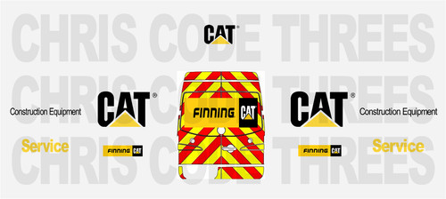 Code adhesive vinyl - 3, decals