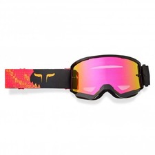 FOX (MX26) Goggles - MAIN V3 KAIROS (Tangerine) Mirror Red Lens