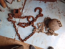 heavy weight metal chain and also boat chain and buoy