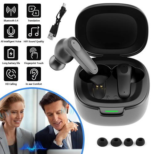 Language translator earbuds - language,