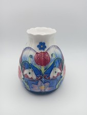 Old Tupton Ware Tubelined 10 Cm Tall Ceramic Vase