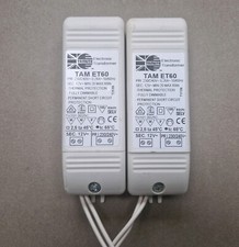2 x Tamlite ET60, 20-60W 12V