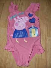 Gorgeous pink PEPPA PIG @ MOTHERCARE swimming costume suit age 18 24 months (TV)