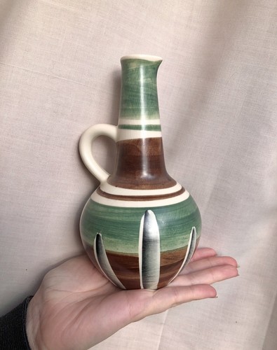 Vintage green and brown - green,